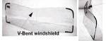 Chevrolet Parts -  Chevrolet Truck Windshield, V-Bent Glass, 1-Piece. Clear