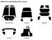 Chevrolet Parts -  Chevrolet Car Body Sound Deadener 1949-52 Styleline 2-Door Sedan AcoustiShield Kit