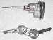Chevrolet Parts -  Chevrolet Car Door Lock Assembly With Keys, Exterior Right