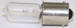 Chevrolet Parts -  Chevrolet Bulb -Taillight Or Park Light Halogen Clear Bulb 6v Single Contact (Straight Pin)