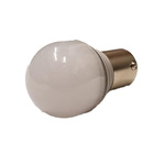  Parts -  Bulb -LED Super Bright Red Bulb 12v Dual Contact (Offset Pins)