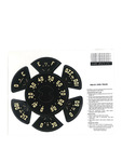 Chevrolet Parts -  Chevrolet Truck Decal Set - Instrument Set With Speedo and Odometer
