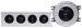 Chevrolet Parts -  Chevrolet Car Dakota Digital - Vfd System - Five Gauge System (Panel Dimensions 14.8" X 5")