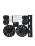 Chevrolet Parts -  Chevrolet Car Decals - Instrument With Clock and Odometer