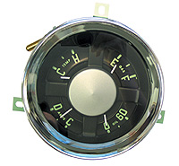 Chevrolet Parts -  Chevrolet Gauge Cluster - New 6 Volt, 6-Cylinder. 54-55 (1st Series), Chevy Trucks