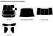 Chevrolet Parts -  Chevrolet Sound Deadener/ Insulation Kit. 1954-55 (1st Series) Truck AcoustiShield Kit