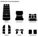 Chevrolet Parts -  Chevrolet Truck Sound Deadener/ Insulation Kit. 1947-54 Panel AcoustiShield Kit
