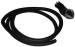 Chevrolet Parts -  Chevrolet Wire Loom (Black) Original Hard Cover Wiring Protection, 3/8" I.D.