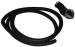 Chevrolet Parts -  Chevrolet Wire Loom (Black) Original Hard Cover Wiring Protection, 5/16" I.D.