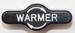 Chevrolet Parts -  Chevrolet Truck Heater Knob, "Warmer" - Black