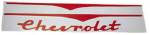 Chevrolet Parts -  Chevrolet Truck Grille Lettering -Top Grille Bar, Vinyl