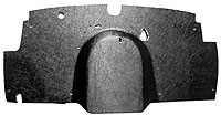 Chevrolet Parts -  Chevrolet Firewall Pad and Cover Chevy Car - ABS