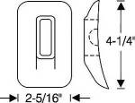 Chevrolet Parts -  Chevrolet Car Bumper Bracket Grommets -Rear