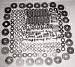 Chevrolet Parts -  Chevrolet Car Fender Bolt, Nut and Washer Set. Front and Rear -Original Style