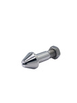 Chevrolet Parts -  Chevrolet Car Latch Bolt - Adjustable, Upper (Polished Stainless)