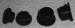 Chevrolet Parts -  Chevrolet Car Shifter Rod Bushing (Rubber) Shift Rod Ends, 2 Small and 2 Large