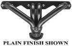 Chevrolet Parts -  Chevrolet Headers, Sanderson -1967-79 Camaro Front Clip, Straight Plug (Except Powerglide) Ceramic Coated