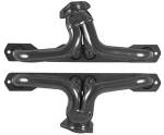 Chevrolet Parts -  Chevrolet Headers, Sanderson -Rear Dump, Ceramic Coated For 1970-92 Camaro Clip, Straight Or Angled Plugs.