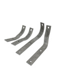  Parts -  Car Bumper Brackets - Rear