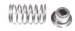 Chevrolet Parts -  Chevrolet Car Hood Latch Cup, Stainless Steel