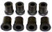 Chevrolet Parts -  Shackle Bushings, Rubber - (8 pieces)