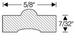 Chevrolet Parts -  Chevrolet Car Hood To Cowl Seal