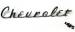 Chevrolet Parts -  Car Script (On Trunk Lid) "Chevrolet"
