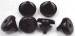 Chevrolet Parts -  Chevrolet Car Splash Apron Rubber Bumpers -Rear