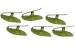 Chevrolet Parts -  Chevrolet Car Front Fender Bolt Clips - Fender Extension Moulding (On Door)