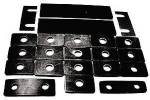 Chevrolet Parts -  Chevrolet Car Body Mounting Pads - Body To Frame, Convertible