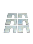 Chevrolet Parts -  Chevrolet Body Mount Shims, 1/16" Thick, 1-3/4" X 1-1/8" With 1/2" Slot