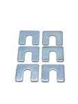 Chevrolet Parts -  Chevrolet Body Mount Shims, 1/8" Thick, 1-1/4" X 1-1/8" With 1/2" Slot
