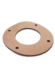 Chevrolet Parts -  Chevrolet Truck Gas Filler Neck Grommet (Leather Gasket)- Held By 4 Screws