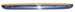  Parts -  Car Bumper, Rear Chrome (Exc. Wagon and Sedan Delivery) (With Holes)