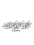 Chevrolet Parts -  Chevrolet Rocker Moulding Clips (16 Per Car)