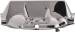 Chevrolet Parts -  Chevrolet Truck Hood lower Latch Plate Assembly Above Grille Chrome