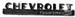 Chevrolet Parts -  Truck Emblem, Side Of Hood -"Chevrolet Thriftmaster"