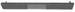 Chevrolet Parts -  Chevrolet Truck Roll Pan Rear- Recessed For License Plate, Steel