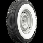 Chevrolet Parts -  Chevrolet Tire (670x15). BF Goodrich, Bias Ply, 3-5/8" White Wall, Tubeless