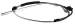 Chevrolet Parts -  Chevrolet Car Emergency Brake Cable (Takes 2) Reuse Your Clevis
