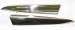 Chevrolet Parts -  Chevrolet Car Trunk Emblem Spears - Chrome (Not Like Original) For Manual Transmission