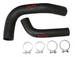 Chevrolet Parts -  Chevrolet Truck Radiator Hose Set (2) "GM" Script W/ Original style Clamps