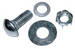 Chevrolet Parts -  Chevrolet Truck Bumper Bolt With Marsden Nut, Washers (Like Original)