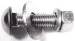 Chevrolet Parts -  Chevrolet Truck Bumper Bolt With Standard Nut, Washers (Like Original)