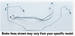 Chevrolet Parts -  Chevrolet Truck Brake Line Set -Steel, For 1/2 Ton