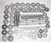 Chevrolet Parts -  Chevrolet Car Body Bolt Kit - Body To Frame - Convertible