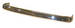 Chevrolet Parts -  Chevrolet Car Bumper, Rear -One Piece Chrome