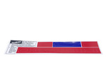 Chevrolet Parts -  Truck Hood Emblem - Decal Set. Red "Chevrolet', Blue 'Bowtie' Script