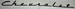 Chevrolet Parts -  Car Grille Lettering "Chevrolet", Black Vinyl