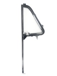 Chevrolet Parts -  Chevrolet Truck Vent Window Assembly - With Clear Glass - Left - Chrome Post